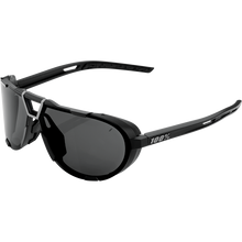 Load image into Gallery viewer, 100% SUNGLASS WESTCRAFT BK/SM 61046-102-01