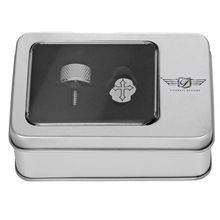 Load image into Gallery viewer, FIGURATI DESIGNS SEAT SCREW SILVER WITH 3M CROSS INSERT FD41-SEAT_SCREW-SS