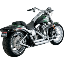 Load image into Gallery viewer, VANCE &amp; HINES 86-11 SOFTAIL SHORTSHOTS STAG 2:2 FS CHRM 17221 - Motomike Canada