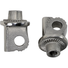 Load image into Gallery viewer, CIRO LLC Footrest Adapers for H-D Male Mount Clevis, Stainless 60013