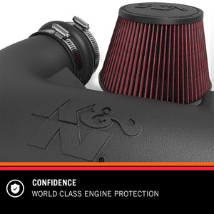 K & N INTAKE KIT POLISHED XL 57-1126P