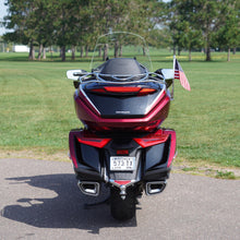 Load image into Gallery viewer, SHOW CHROME LED Trunk Light - Red Lens - Black - GL1800 52-970RBK