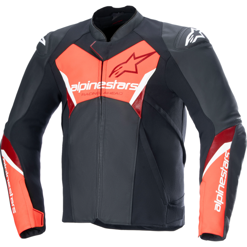 ALPINESTARS (ROAD) JACKET FASTER V3 BK/RD 60 3103525-1030-60