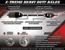 Load image into Gallery viewer, DEMON Xtreme Heavy Duty Axle Compatible With Honda Talon 1000R 2019-2020 REAR Left, Right Axle See Description for Fitment