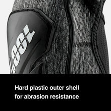 Load image into Gallery viewer, 100% FORTIS ELBOW GUARDS GREY HEATHER/BLACK SM/MD 70006-00003