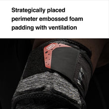 Load image into Gallery viewer, 100% SURPASS ELBOW GUARDS GREY HEATHER/BLACK SM 70008-00005
