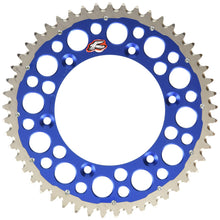 Load image into Gallery viewer, Renthal - 02-23 Yamaha YZ 125/ YZ 250/F/X/ YZ450F Rear Twinring - Blue 520-49P Teeth (1500-520-49GPBU)