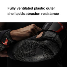 Load image into Gallery viewer, 100% SURPASS ELBOW GUARDS GREY HEATHER/BLACK XL 70008-00008