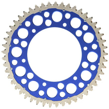 Load image into Gallery viewer, Renthal - 02-23 Yamaha YZ 125/ YZ 250/F/X/ YZ450F Rear Twinring - Blue 520-49P Teeth (1500-520-49GPBU)