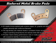 Load image into Gallery viewer, DEMON DEMON HD BRK PAD PATP-1133