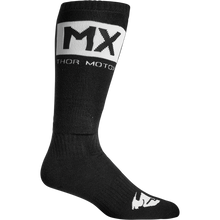 Load image into Gallery viewer, THOR SOCK YTH MXSOLID B/W 1-6 3431-0662