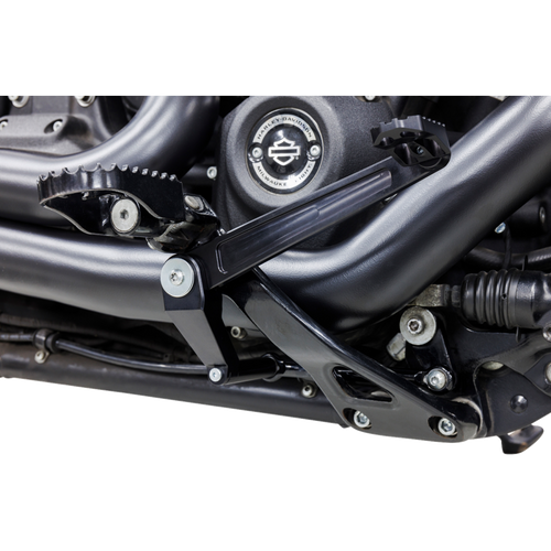 S&S CYCLE BRAKE PEDAL MID-MOUNT BLACK M8 SOFTAIL 560-0370