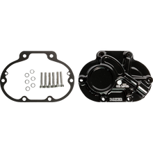 Load image into Gallery viewer, BAKER DRIVETRAIN COVER TRANS CABLE TYPE 07-UP BT GLOSS BLACK BD-10605-A