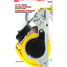 Load image into Gallery viewer, ERICKSON 1.5x16 5000lb Self Lock Retractable Ratchet Strap 01440