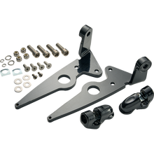 Load image into Gallery viewer, CIRO LLC Driver Highway Peg Mounts - Black 66201