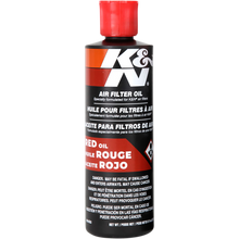 Load image into Gallery viewer, K&amp;N Filters Air Filter Oil - 8oz Squeeze, Black