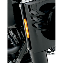 Load image into Gallery viewer, ALLOY ART 90-17 FLSTF FRT LED T/S SMK/AMB BLACK 2020-0483
