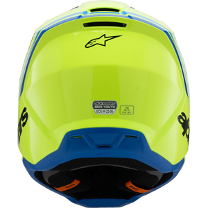 ALPINESTARS HELMET SM3 YTH RADIUM Y/B/BL M ECE06 8301925-5017-YM
