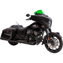 Load image into Gallery viewer, KLOCK WERKS CHIEFTAIN - 14-24 - FLR WINDSHIELD - 10"GREEN KWW-04-0639