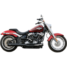 Load image into Gallery viewer, S&amp;S CYCLE EXHAUST BLK 2-1 50ST M8ST 550-0846B