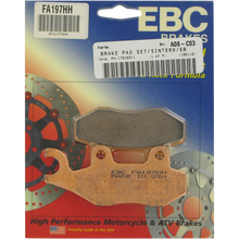 Load image into Gallery viewer, EBC FA197HH DOUBLE H SERIES BRAKE PAD SET FA197HH