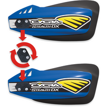 Load image into Gallery viewer, CYCRA Stealth DX Handshields  Blue 1CYC-0025-62X