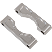 Load image into Gallery viewer, KLOCK WERKS 83-13 FLHT 16/18 CHR FRT FENDER BLOCKS KWFS-01-0103-C
