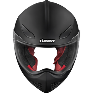 ICON HELMET DOMN RUB BK 3X 0101-14922