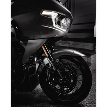Load image into Gallery viewer, CUSTOM DYNAMICS LIGHT LED FORK SMK BLK CD-FORK-BCM-SB