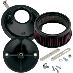 S&S CYCLE UNVIS STEALTH A/CLEANER KIT F/E/G SS CARBS 170-0176