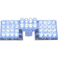 Load image into Gallery viewer, CUSTOM DYNAMICS 84-13 FLHT/86-17 FLSTC LIGHT FT FENDER LED WHT GEN-FT-W