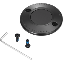 Load image into Gallery viewer, FIGURATI DESIGNS TIMING COVER PLAIN BLACK, 2-HOLE FD65-TC-2H-BLK