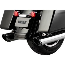 Load image into Gallery viewer, VANCE &amp; HINES 17-UP FL TWIN-SLASH RND SO CHROME (PR) 16672
