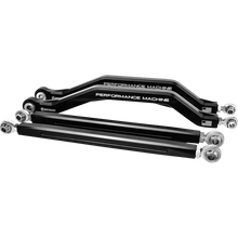 Load image into Gallery viewer, PERFORMANCE MACHINE RADIUS RODS HC BLK CC 0222-2004-BM