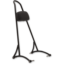 Load image into Gallery viewer, BURLY BRAND 96-03 ONE PIECE SISSY BAR TALL BLK B13-1503B