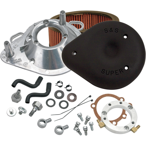 S&S CYCLE 93-17 B/T T/DROP BLK A/C 170-0181A