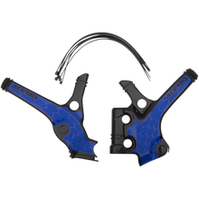 Load image into Gallery viewer, ACERBIS Frame Guards- X-GRIP YZ85:19-21 Black/Blue 2736391004