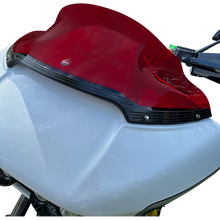 Load image into Gallery viewer, KLOCK WERKS WINDSHIELD FLARE FLTR 9" SPORT RED KWW-01-0670