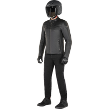 Load image into Gallery viewer, ALPINESTARS (ROAD) BLACKTRACK LTHR JKT BLK L 3103824-1100-L