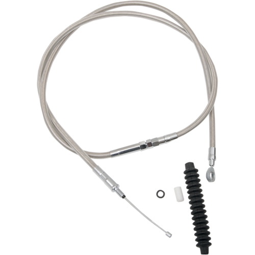 DRAG SPECIALTIES S/STEEL S/TAIL HE CLUTCH CABLE 5322302HE