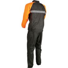 Load image into Gallery viewer, Z1R RAINSUIT BK/OR S 2851-0529