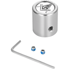 Load image into Gallery viewer, FIGURATI DESIGNS HEEL-TOE SHIFTER COVER SILVER WITH MASONIC EMBLEM FD42-HTSC-SS