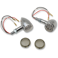 DRAG SPECIALTIES LIGHT CHR RD LED CLR/SMK 20-6390C/MIRQ