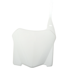 Load image into Gallery viewer, UFO CRF250/450R 2008 FRONT # PLATE WHITE HO04629-041