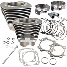 Load image into Gallery viewer, S&amp;S CYCLE CYLINDER KIT 124"TC GRAY 07-17 910-0469