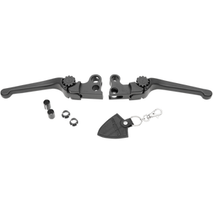 POWERSTANDS RACING 08-13 FLHT Anthem Lever SET  BLK 12-00652-22
