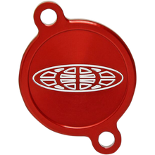 Load image into Gallery viewer, PRO CIRCUIT 16-24 KX450F OIL FILTER COVER RED PC4009-0015
