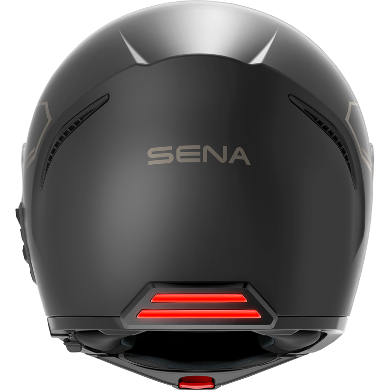 SENA IMPULSE SMART HELMET FLIP-UP MATT BLACK M SIZE DOT IMPULSE-MB00M1