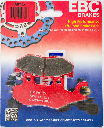 EBC BRAKE PAD FA675X FA675X