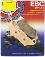 Load image into Gallery viewer, EBC Brakes FA618R R Series Sintered Disc Brake Pad